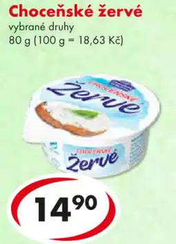 CBA Choceňské žervé nabídka