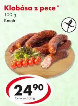 CBA Klobása z pece nabídka