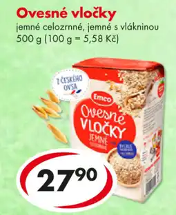 CBA Ovesné vločky nabídka
