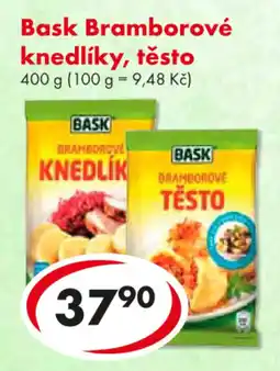 CBA BASK Bramborové knedlíky, těsto nabídka