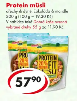 CBA Protein müsli nabídka
