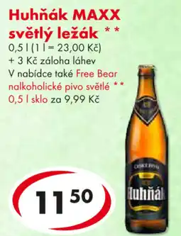 CBA Huhňák Maxx světlý ležák nabídka