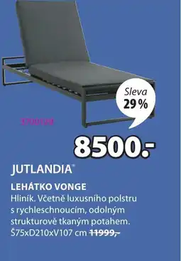 JYSK JUTLANDIA® Lehátko Vonge nabídka