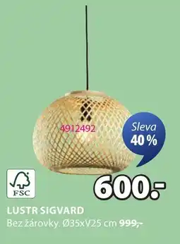 JYSK Lustr Sigvard nabídka
