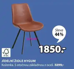 JYSK Jídelní židle Hygum nabídka
