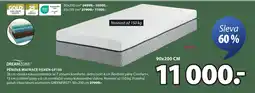 JYSK DREAMZONE® Pěnová matrace Fisken GF150 nabídka