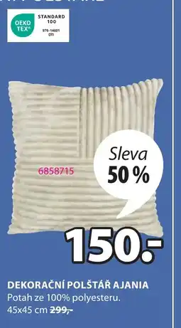 JYSK Dekorační polštář Ajania nabídka