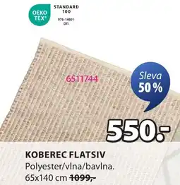 JYSK Koberec Flatsiv nabídka