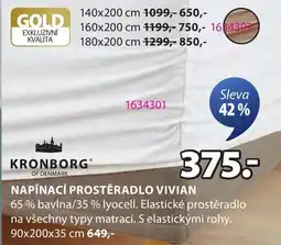 JYSK Napínací prostěradlo Vivian nabídka