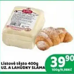 Brněnka Listové těsto nabídka