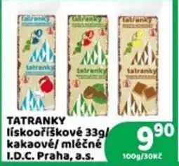 TATRANKY mléčné