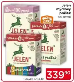 Jelen mýdlový prášek
