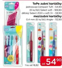 Tepe zubní kartáčky