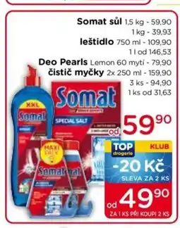 TOP drogerie Somat sůl nabídka