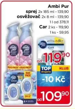TOP drogerie Ambi pur nabídka
