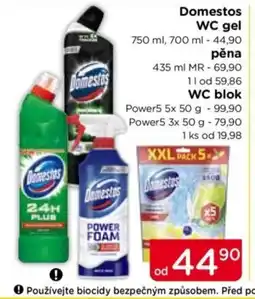 TOP drogerie Domestos WC gel nabídka