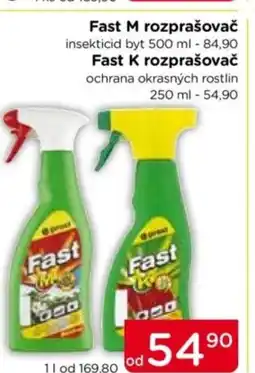 Fast M rozprašovač insekticid byt