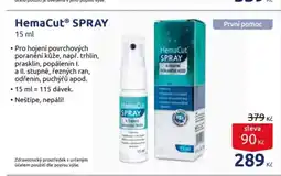 Benu HemaCut® SPRAY nabídka