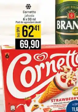 Jip Cornetto jahoda 6 x 90 mi nabídka