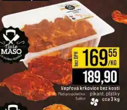 Jip Vepřová krkovice bez kosti 1kg nabídka