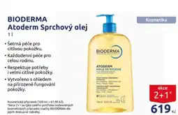 Benu BIODERMA Atoderm Sprchový olej nabídka