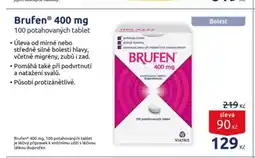 Benu BrufenⓇ 400 mg 100 potahovaných tablet nabídka