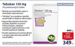 Benu Tebokan 120 mg nabídka