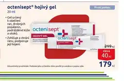 Benu octeniseptⓇ hojivý gel nabídka