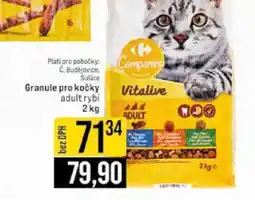 Jip Granule pro kočky Vitalive adult rybí 2 kg nabídka
