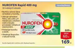 Benu NUROFEN Rapid 400 mg nabídka