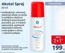 Benu Akutol Sprej nabídka