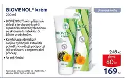 Benu BIOVENOL® krém nabídka