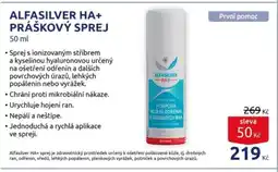 Benu ALFASILVER HA+ PRÁŠKOVÝ SPREJ nabídka