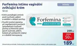 Benu Forfemina Intimo vaginální nabídka