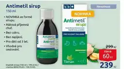 Benu Antimetil sirup nabídka