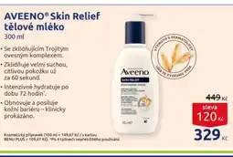 Benu AVEENO® Skin Relief tělové mléko nabídka