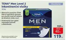 Benu TENAⓇ Men Level 2 inkontinenční vložky nabídka