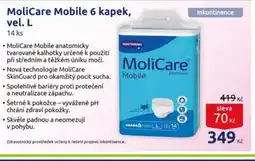 Benu MoliCare Mobile 6 kapek, vel. L 14 ks nabídka