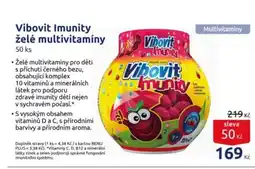 Benu Vibovit Imunity želé multivitamíny nabídka