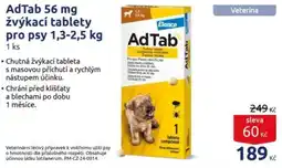 Benu AdTab 56 mg žvýkací tablety pro psy nabídka