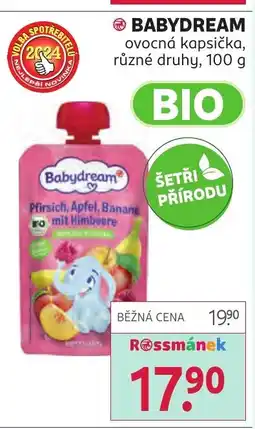 Rossmann BABYDREAM nabídka