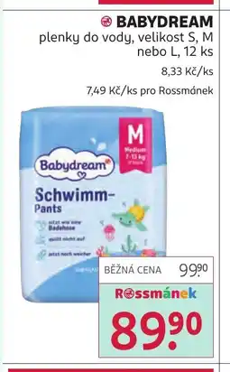 Rossmann BABYDREAM nabídka
