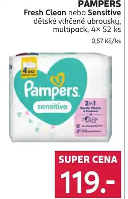 Rossmann PAMPERS Fresh Clean nebo Sensitive nabídka
