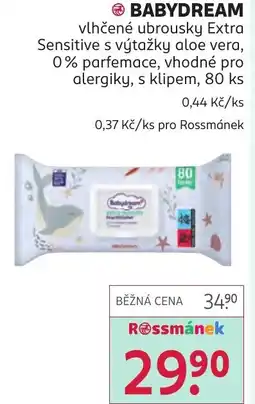 Rossmann BABYDREAM nabídka