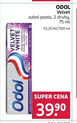 Rossmann ODOL Velvet nabídka