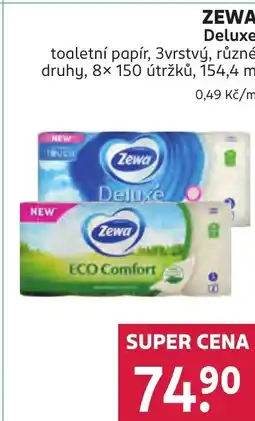 Rossmann ZEWA Deluxe nabídka