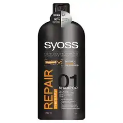 Prima Drogerie Syoss Šampon 500ml, vybrané druhy nabídka