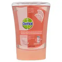 Prima Drogerie Dettol náhradní náplň do bezdotykového dávkovače 250ml, vybrané druhy nabídka