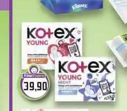 Prima Drogerie Kotex Young Day 9ks, vložky nabídka