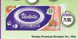 Prima Drogerie Violeta Premium Broskev 3vr. 10ks nabídka
